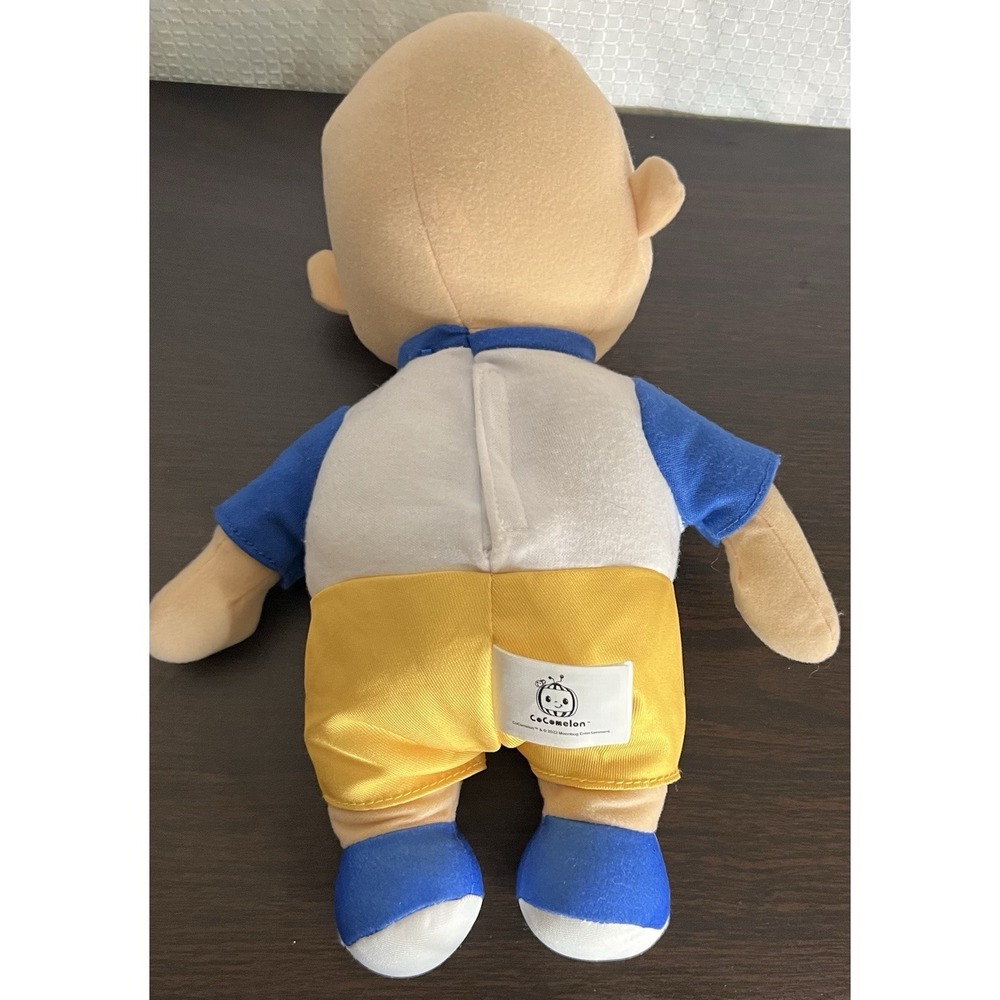 CoComelon Talking Plush Doll Medium‎ 2022 Blue Yellow Beige White - Picture 9 of 9